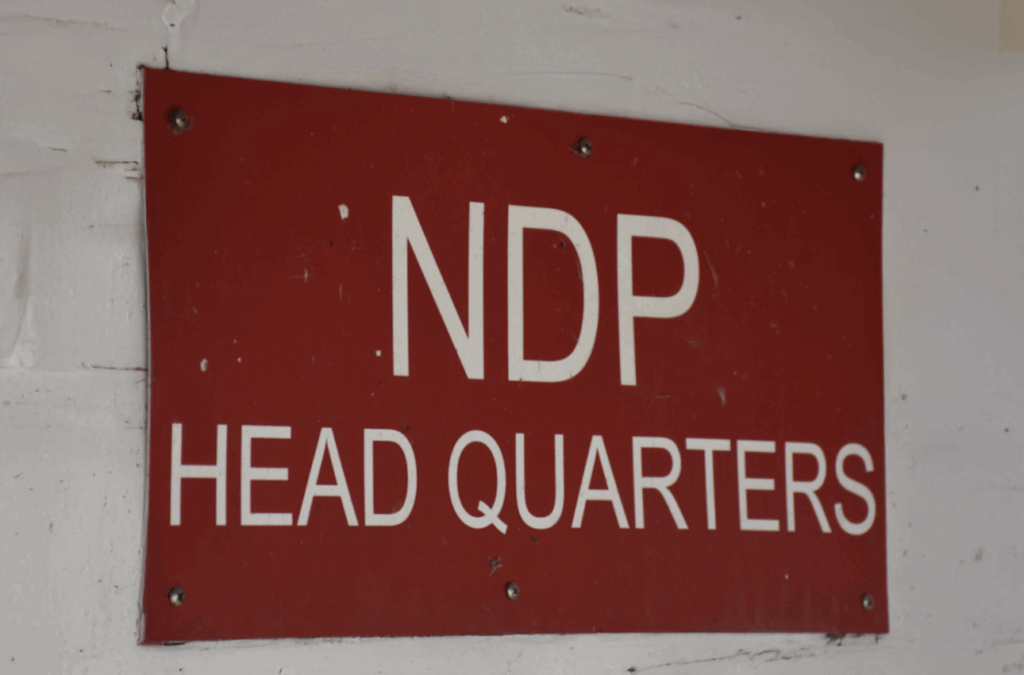 NDP slammed over leadership void